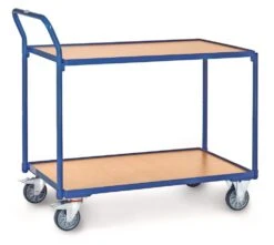 Etagenwagen Holz, 1000 X 600 Mm, Anzahl Böden: 2