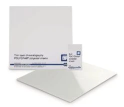 DC-Platten POLYGRAM® Mit Polyamid-6 UV254, 20 X 20 Cm, 25 Stück