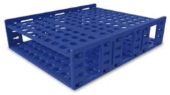 Reagenzglasständer Extra Groß Für Röhrchen-Ø 18-20 Mm, Blau