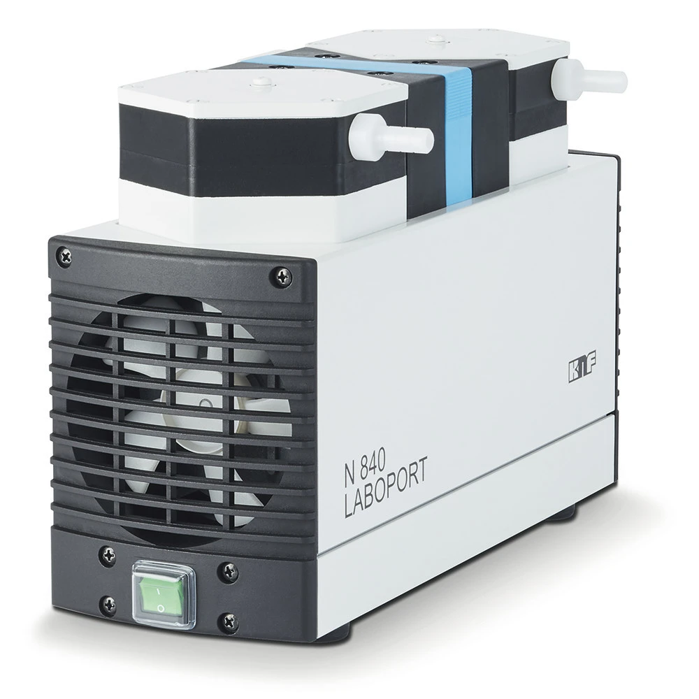 Membran-Vakuumpumpe LABOPORT® Chemiefest, N 840.3 FT.18, 34 L/min, 8 Mbar 3 Membran-Vakuumpumpe LABOPORT® Chemiefest, N 840.3 FT.18, 34 L/min, 8 Mbar