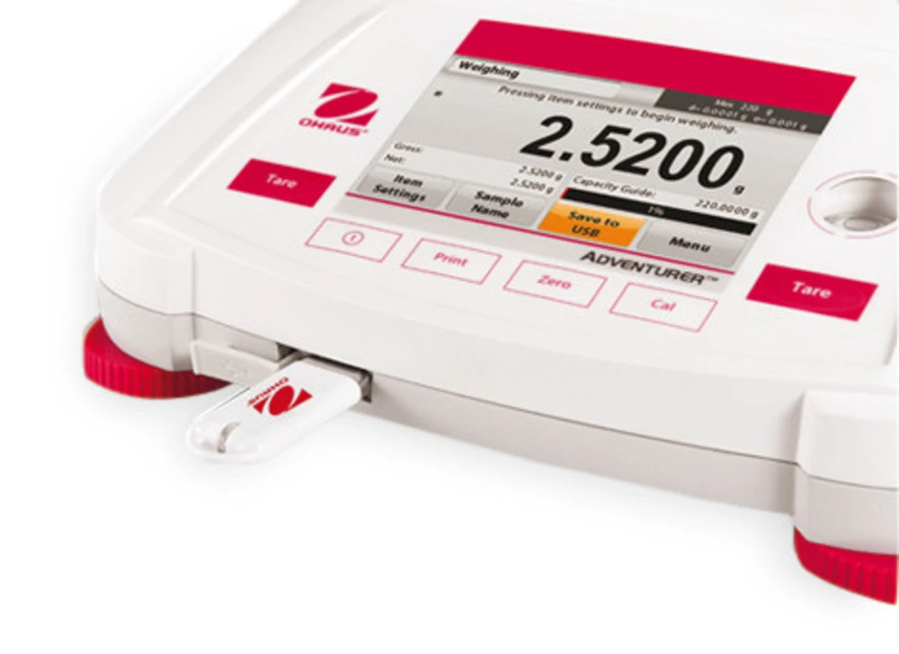 Analysen- Und Präzisionswaage Adventurer® Serie Modelle Mit Externer Justierung, Nicht Eichfähig, 0,1 G, 4200 G, AX4201 5 Analysen- Und Präzisionswaage Adventurer® Serie Modelle Mit Externer Justierung, Nicht Eichfähig, 0,1 G, 4200 G, AX4201 – Bild 3