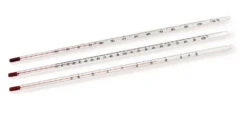 Glasthermometer Standard, -10 Bis +250 °C, 300 Mm