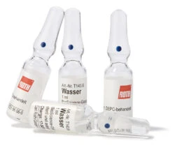 Wasser, 100 Ml, Glas, 5 X 20 Ml 5 Wasser, 100 Ml, Glas, 5 X 20 Ml -Laborbedarf Geschäft T143 Brechampullen 1000Wx1000H
