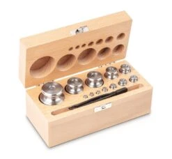 Prüfgewichtssatz OIML-Klasse M1 Mit DAkkS-Kalibrierzertifikat, 15 Gewichte Von 1 Bis 2000 G