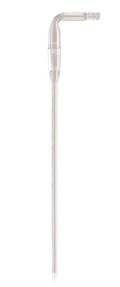 Gaseinleitungsrohre/Siedekapillaren Rohr Gebogen (Winkel 90°), 14/23